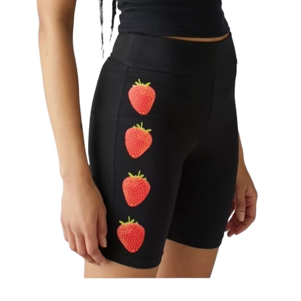 Urban outfitters Leon fruit biker shorts - Picture 2 of 10